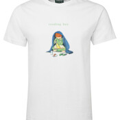 Men's Basic T-shirt Reading Boy
